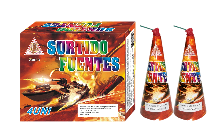Surtido de 4 Fuentes
